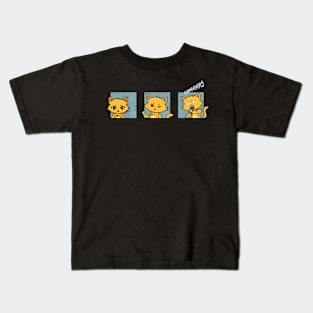 FubaCat Mood Kids T-Shirt